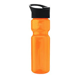 28 Oz. Transparent Bottle - Pop-Up Sip Lid (Q942722)