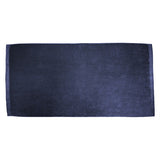 King Size Dobby Hem Velour Colored Beach Towel (Q944211)