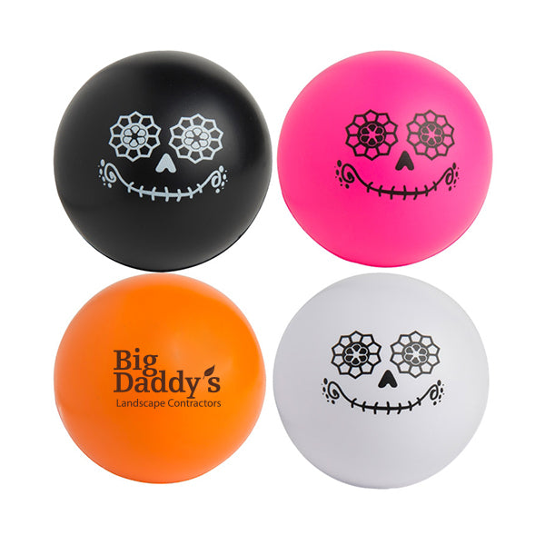 Day of the Dead Squeezies Stress Balls  Imprinted with Logo (Q944511)