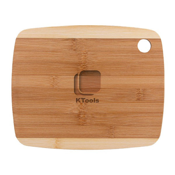 11 Inch Gosford Two-Tone Bamboo Cutting Board  Imprinted with Logo (Q944622)
