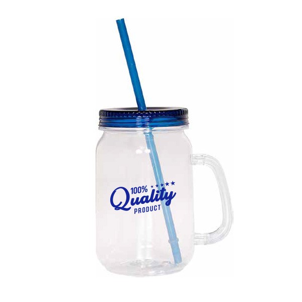 30 Oz. Mason Jar  Imprinted with Logo (Q945322)