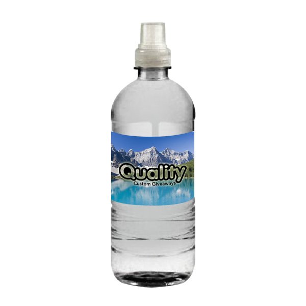 20 oz. Bottled Water  Imprinted with Logo (Q951611)