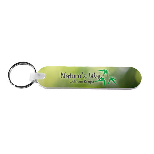 Multi-Color Eva Foam Nail File Keychains  Imprinted with Logo (Q953411)
