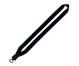 1" Cotton Lanyard with Plastic Clamshell & O-Ring (Q95714)