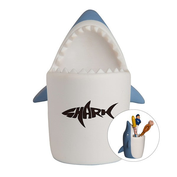 Shark Pen Holder  Imprinted with Logo (Q957622)