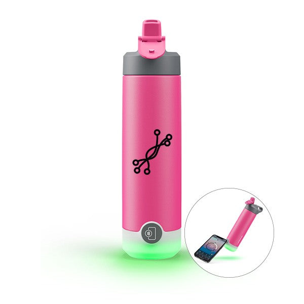 20 Oz. HIDRATESPARK Tap Stainless Straw Lid - FP  Imprinted with Logo (Q958522)