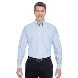 UltraClub Men's Classic Wrinkle-Resistant Long-Sleeve Oxford (Q962611)