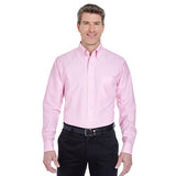 UltraClub Men's Classic Wrinkle-Resistant Long-Sleeve Oxford (Q962611)