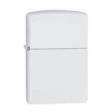 White Matte Windproof Zippo® Lighter (Q967211)