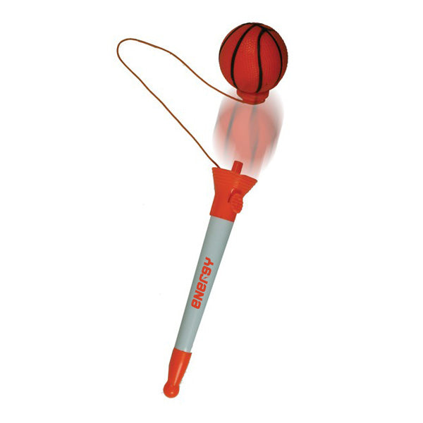Pop Top Basketball Pen  Imprinted with Logo (Q967622)