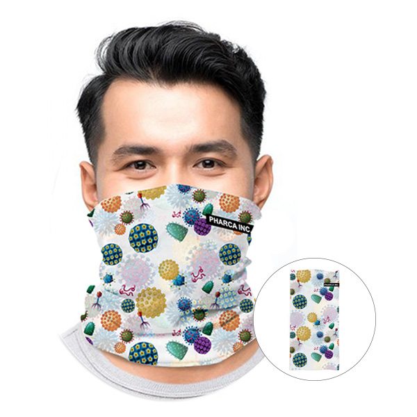 Sublimated Face Mask-Neck Gaiter  Imprinted with Logo (Q968011)