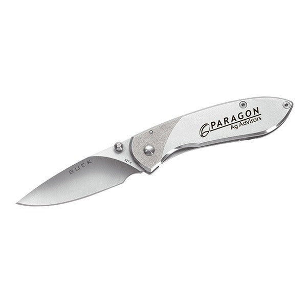 BUCK® NOBLEMAN Linerlock Pocket Knife  Imprinted with Logo (Q968211)