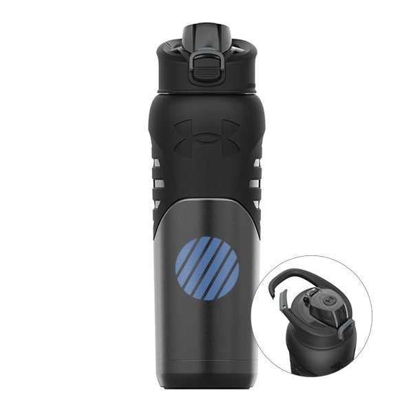 24 Oz. Under Armour® Dominate Bottle  Imprinted with Logo (Q968622)