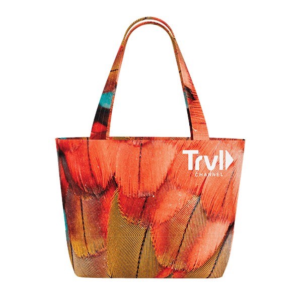 Lilac Import Upgraded Small Tote Bag  Imprinted with Logo (Q972522)