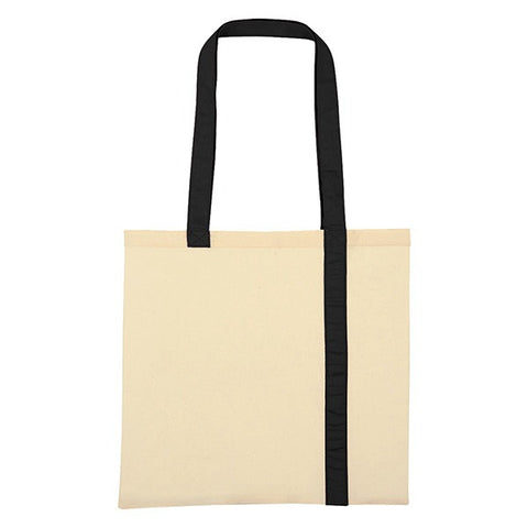 Striped Economy Cotton Canvas Tote Bags - Canvas Bags with Logo ...