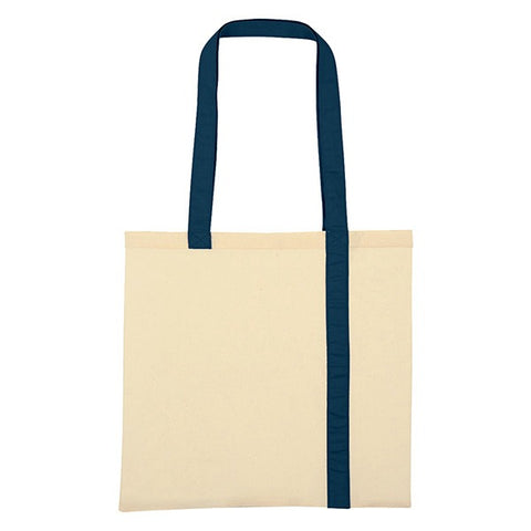 Custom Striped Economy Cotton Canvas Tote Bags (Q972711) - Cotton ...
