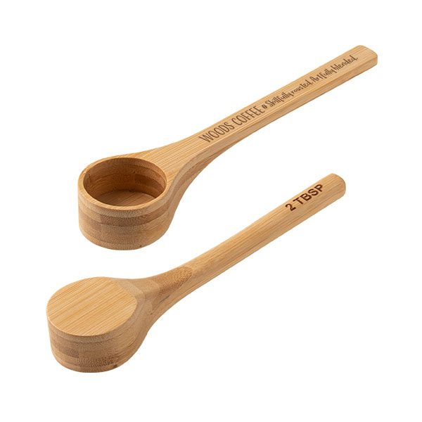 Bamboo Coffee Scoop  Imprinted with Logo (Q975211)
