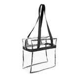 12 x 12 x 6 Inch Clear Zipper Tote With Handles (Q976422)