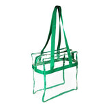 12 x 12 x 6 Inch Clear Zipper Tote With Handles (Q976422)