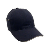 Constructed Lightweight Brushed Cotton Twill Sandwich Cap (Q97648)
