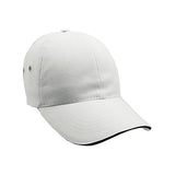Constructed Lightweight Brushed Cotton Twill Sandwich Cap (Q97648)