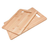 2 PC Bamboo Cutting Board Set (Q980375)