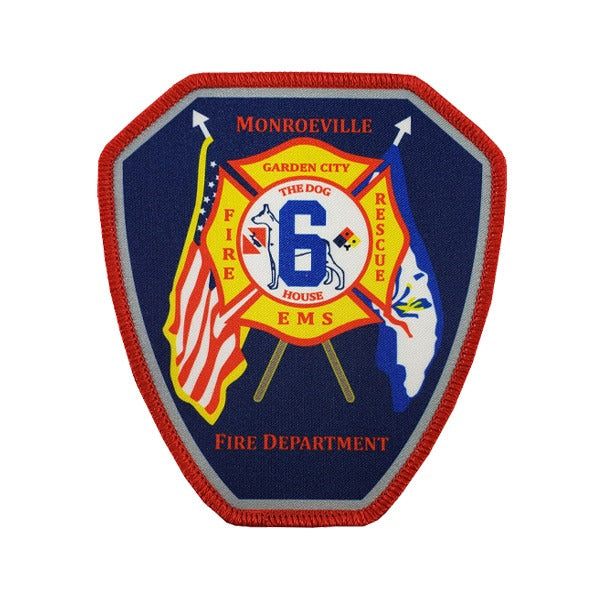 4" x 4" Full Color Dye Sublimation Patches (Q984111)