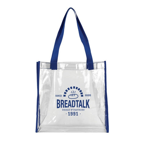 Matterhorn Clear Vinyl Stadium Compliant Tote Bags - Tote Bags with Logo -  Q985711 QI