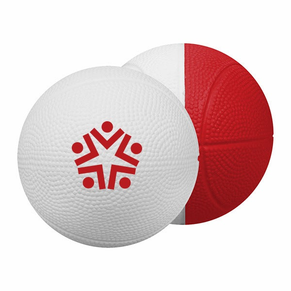 4" 2-Toned Foam Basketball (Q989211)