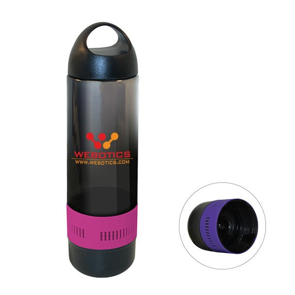 17 oz. Full Color Bluetooth Speaker Sport Bottles (Q990611)