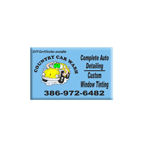 1.75 x 2.75 Inch Rectangular Button Magnet  Imprinted with Logo (Q995911)